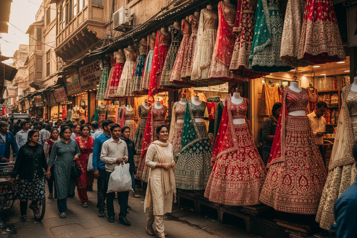 Chandni Chowk Wedding Shopping Guide: Best Lehengas, Sarees & Sherwanis
