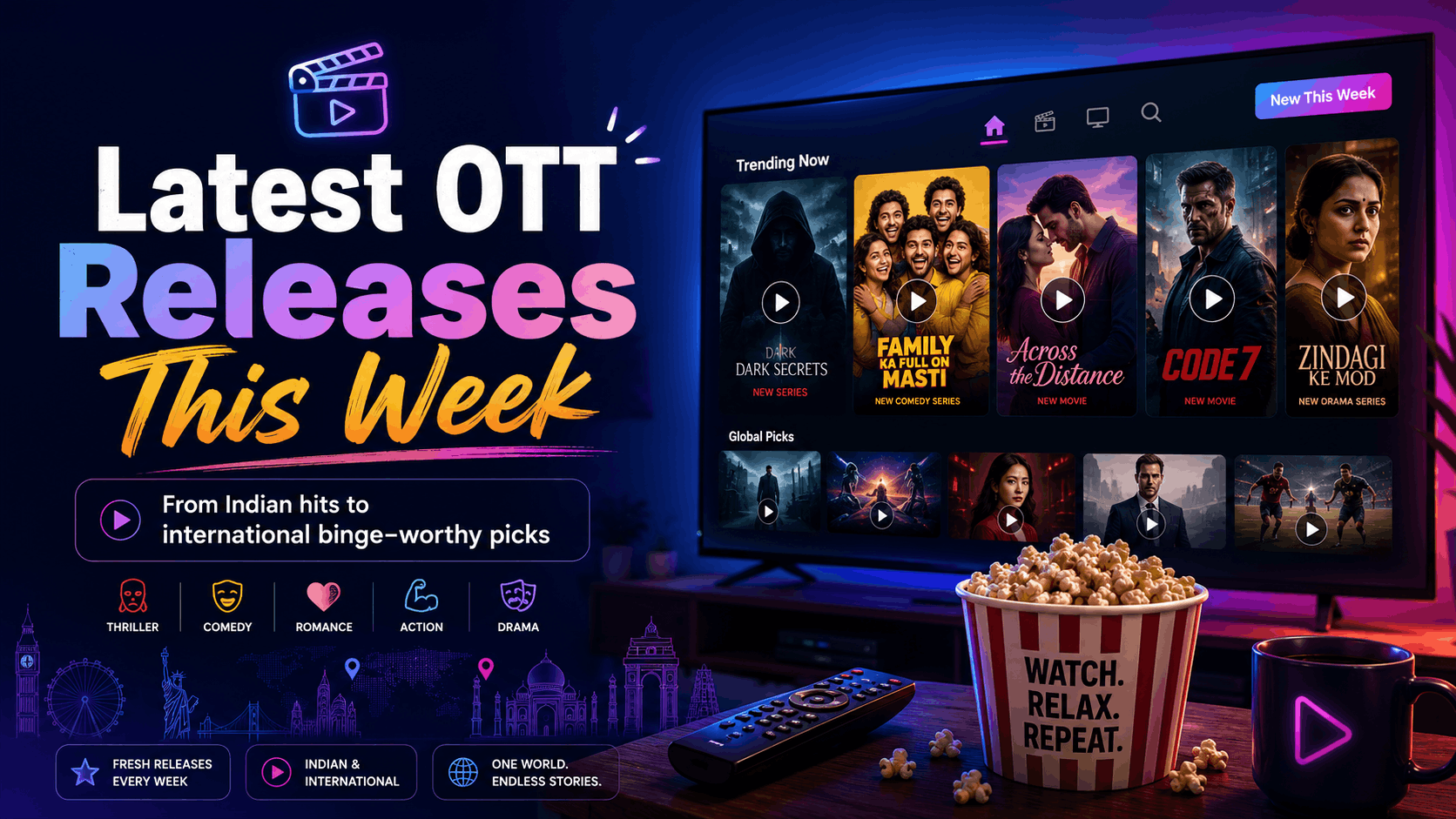 Latest OTT Releases This Week: New Movies and Shows Streaming from June 15–21, 2026