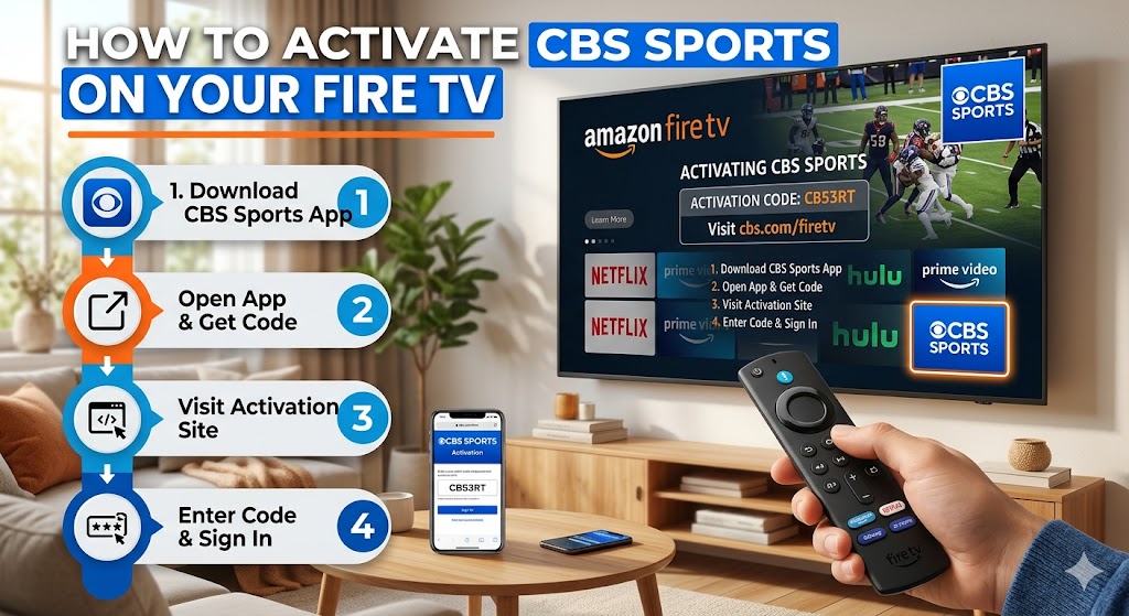 How to Activate CBS Sports on Your Fire TV: A Complete Step-by-Step Guide