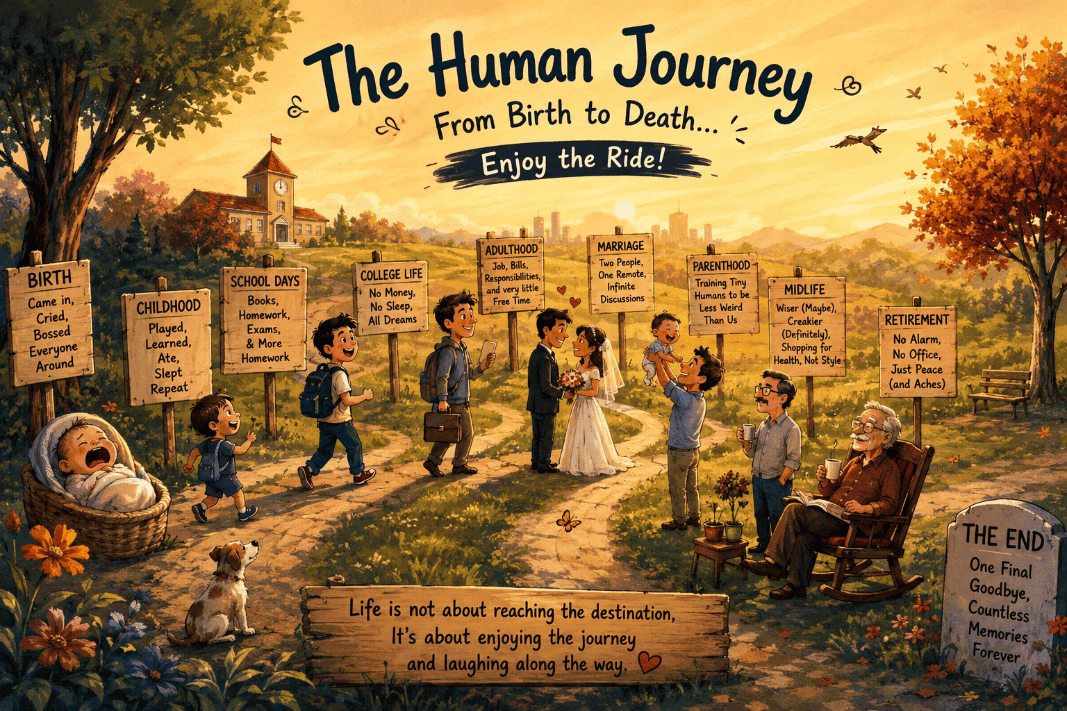 The Human Journey: From Crying for Milk to Crying Over EMI