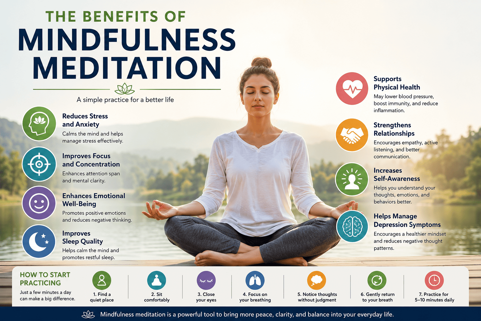 The Benefits of Mindfulness Meditation: A Simple Practice for a Better Life