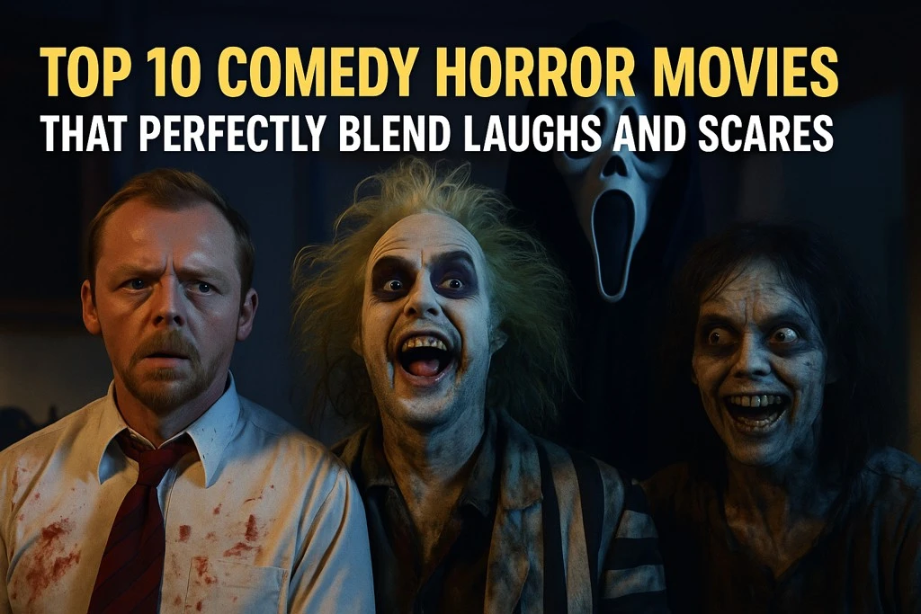 Top 10 Comedy Horror Movies That Perfectly Blend Laughs and Scares