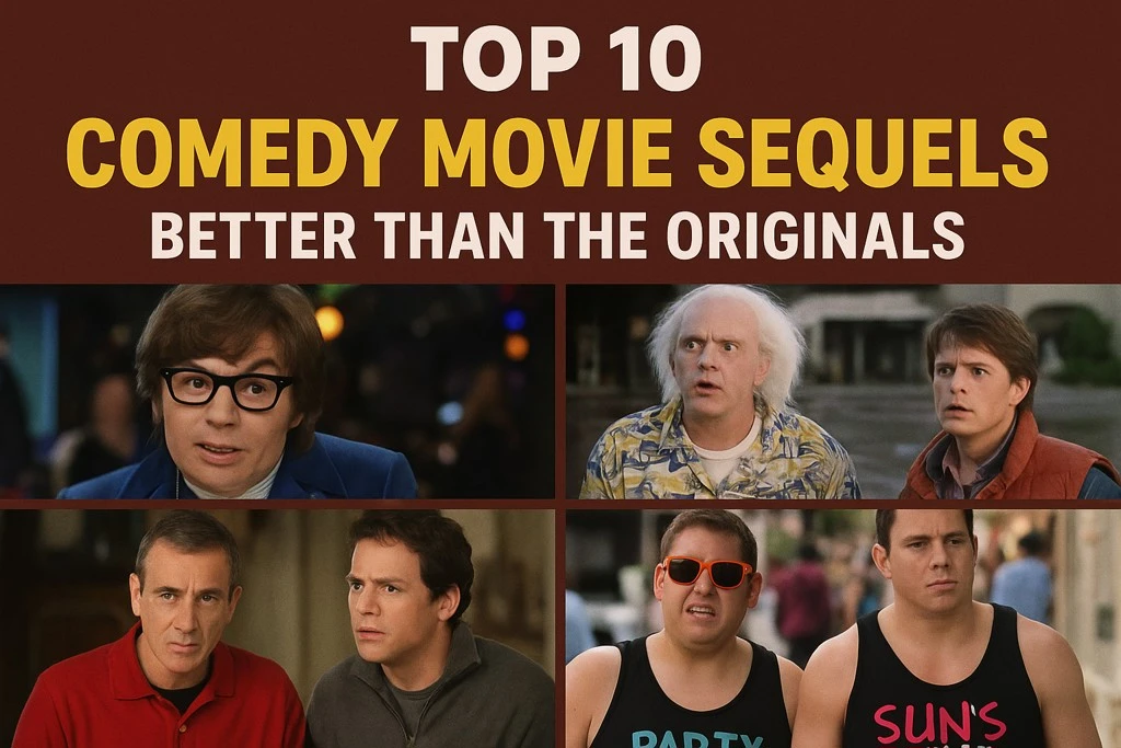 Top 10 Comedy Movie Sequels Better Than the Originals