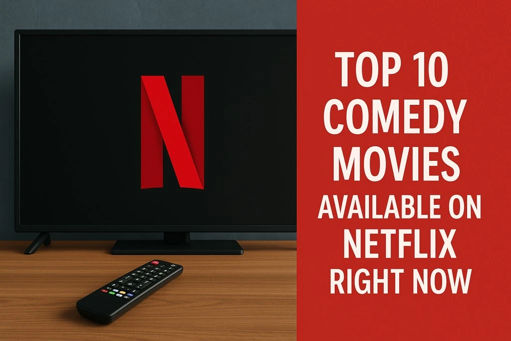 Top 10 Comedy Movies Available on Netflix Right Now