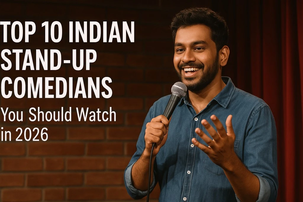 Top 10 Indian Stand-Up Comedians You Should Watch in 2026