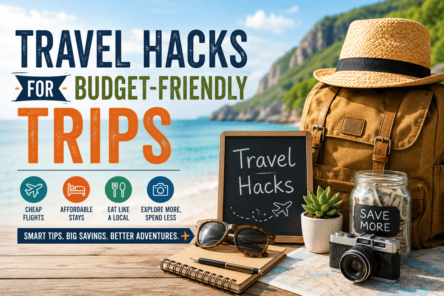 Travel Hacks for Budget-Friendly Trips: Explore More, Spend Less