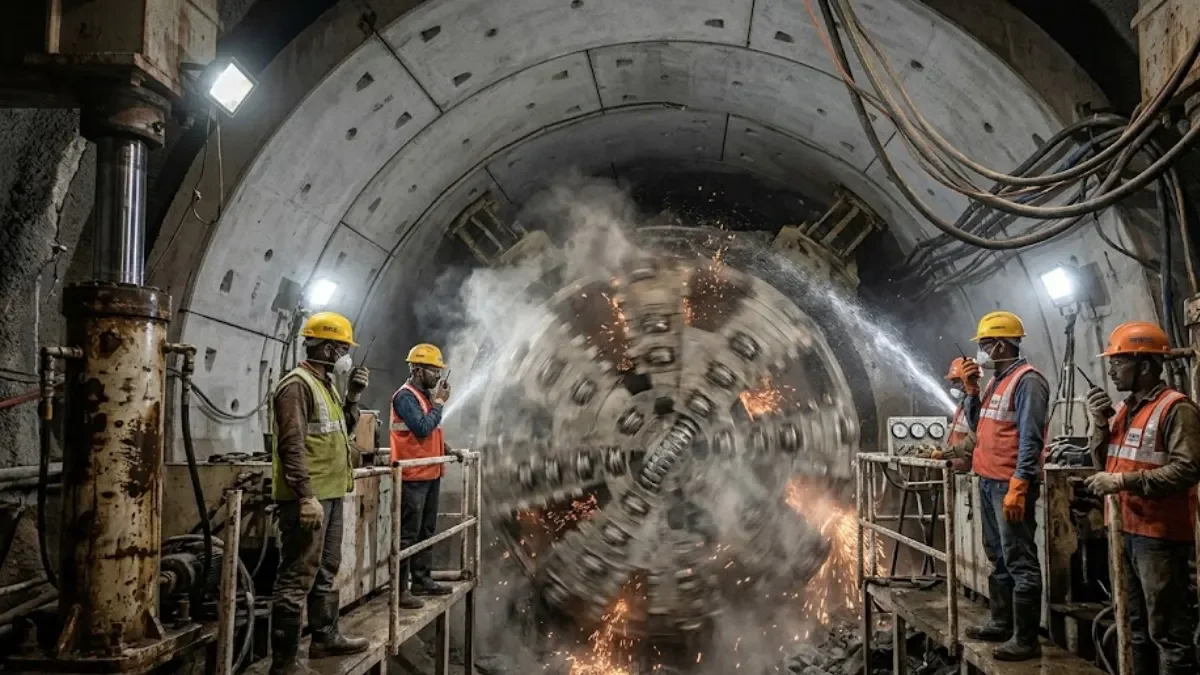 Bullet Train Breakthrough: India’s Largest Tunneling Machine Begins Excavation in Mumbai