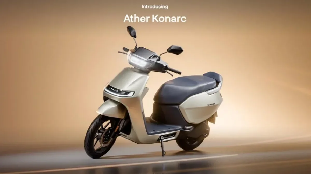 Ather Konarc Launched at ₹99,999: Price, Range, Variants, Battery and Features Explained