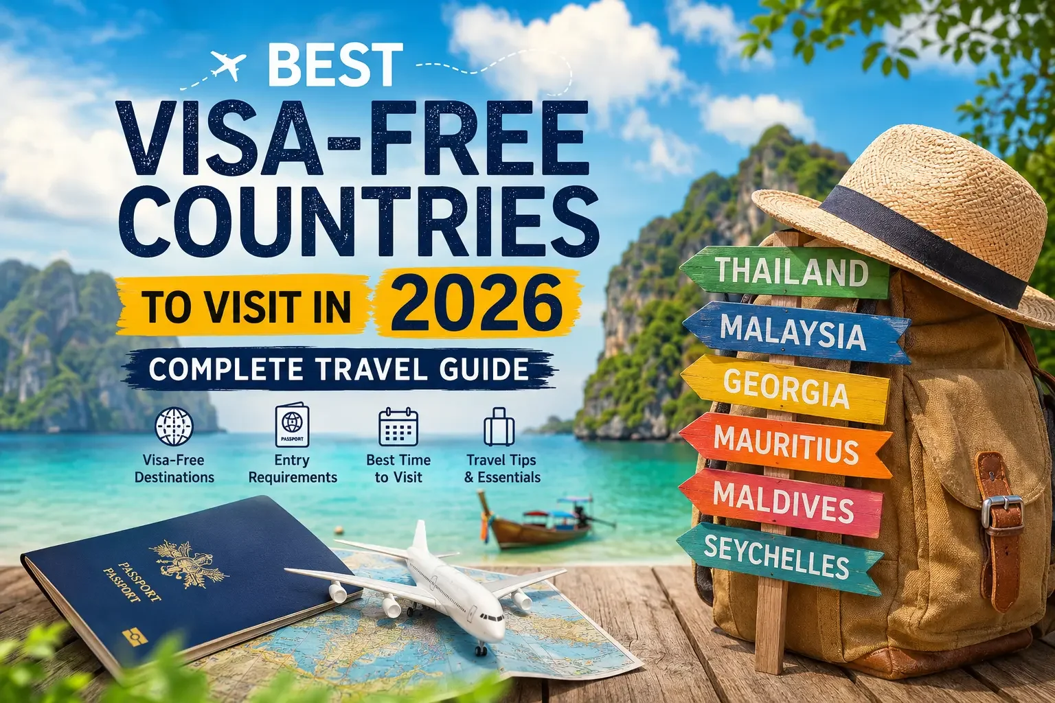 Best Visa-Free Countries to Visit in 2026: Complete Travel Guide