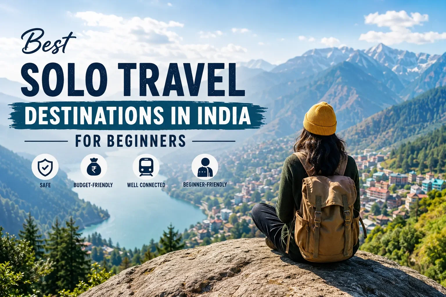 Best Solo Travel Destinations in India for Beginners: Safe, Easy & Budget-Friendly Places