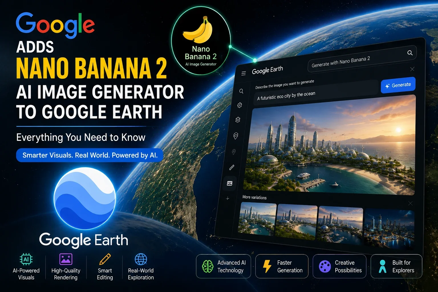 Google Adds Nano Banana 2 AI Image Generator to Google Earth: Everything You Need to Know