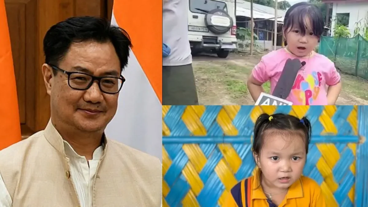 Who Is Tinkle? The 4-Year-Old Arunachal Girl Behind the Viral ‘Humko Indian Bolo’ Video — and Her Call With Kiren Rijiju