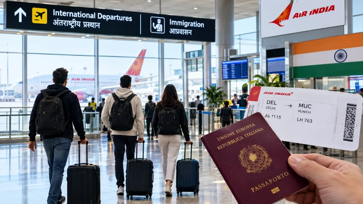 3 Italians Bypass Delhi Airport Immigration: What Happened