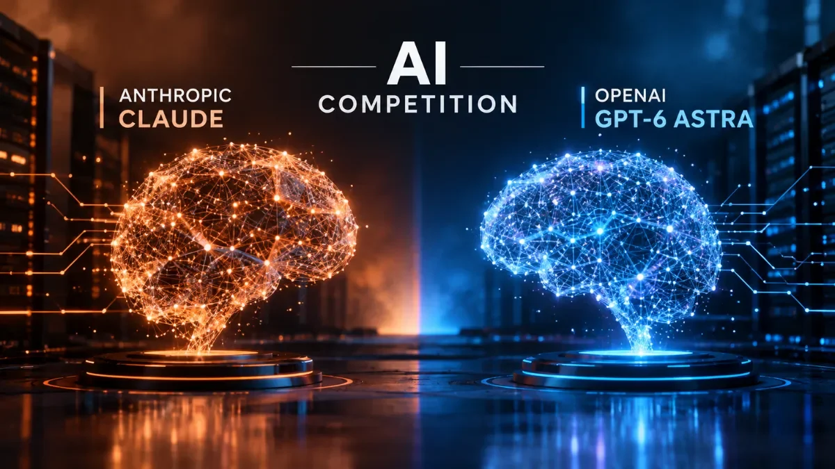 Anthropic May Launch New AI Model Early as OpenAI’s GPT-6 Astra Gains Ground