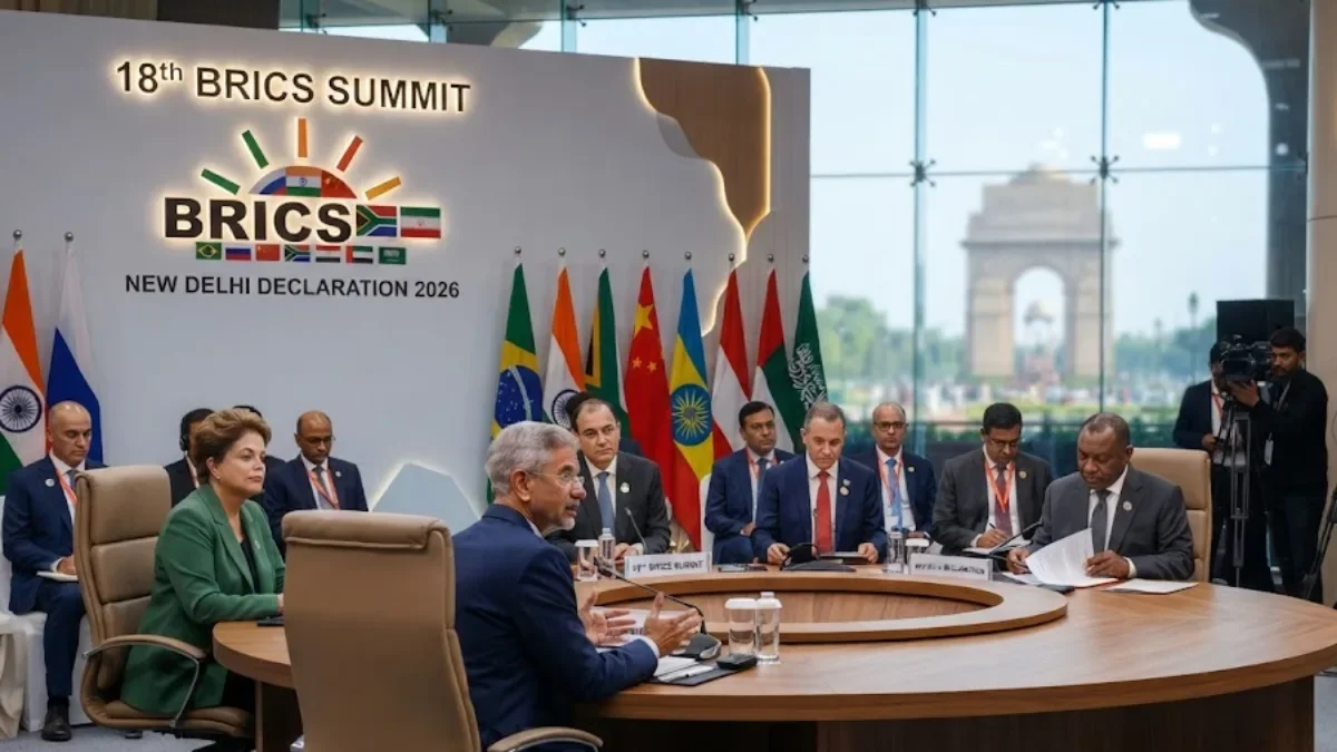 BRICS Summit 2026: Leaders Flag Nuclear Dangers & Adopt New Delhi Declaration