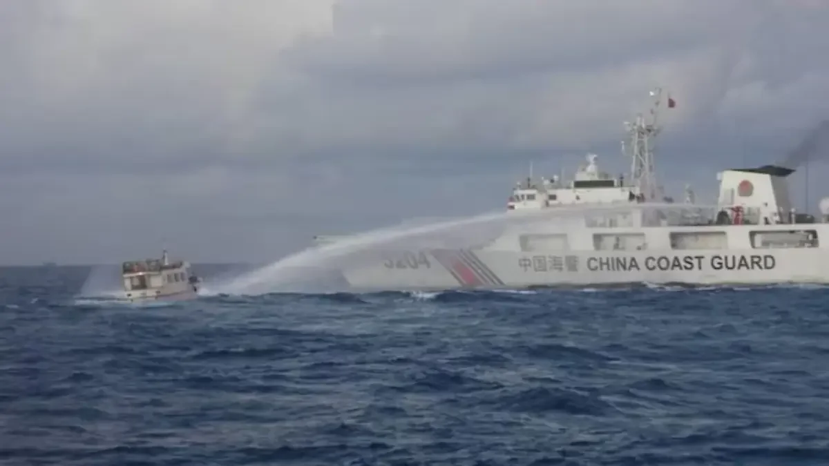 China Vessel Rams Philippine Boat in South China Sea Collision