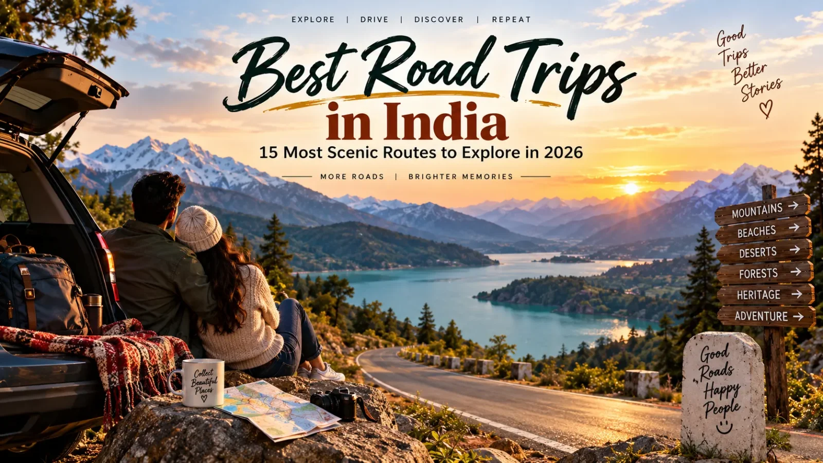 Best Road Trips in India: 15 Most Scenic Routes to Explore in 2026