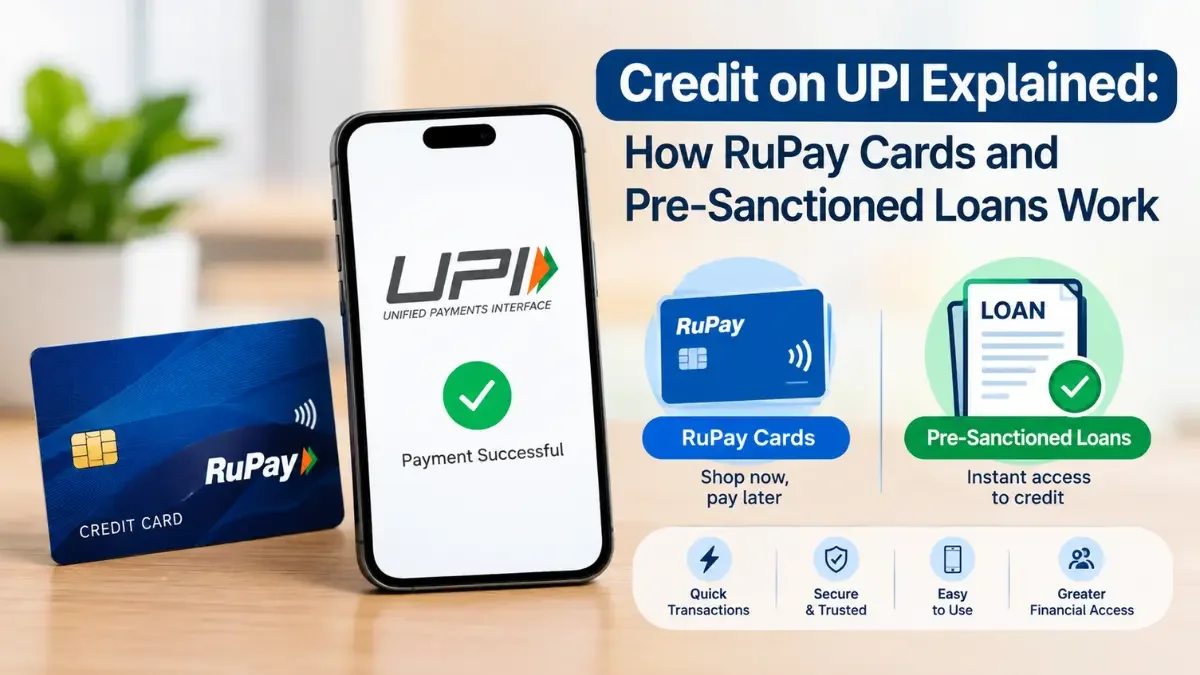 UPI Credit Line Explained: How RuPay Cards and Pre-Sanctioned Loans Work