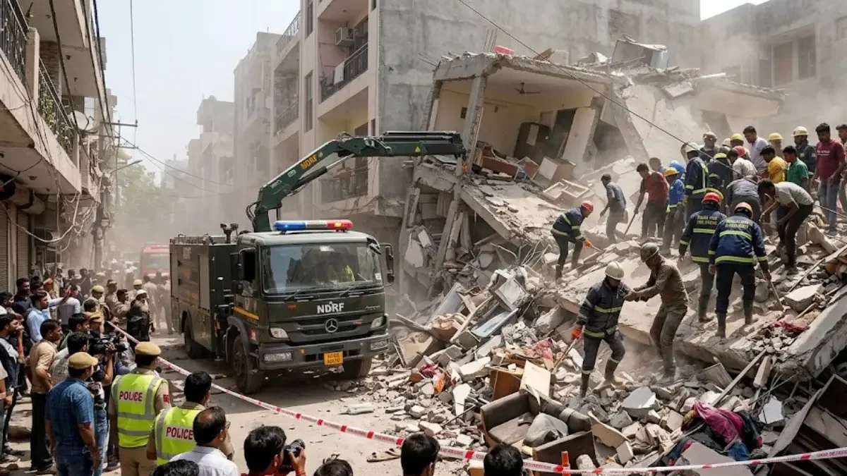 Delhi Building Collapse: Death Toll Reaches 6, Magisterial Inquiry Ordered