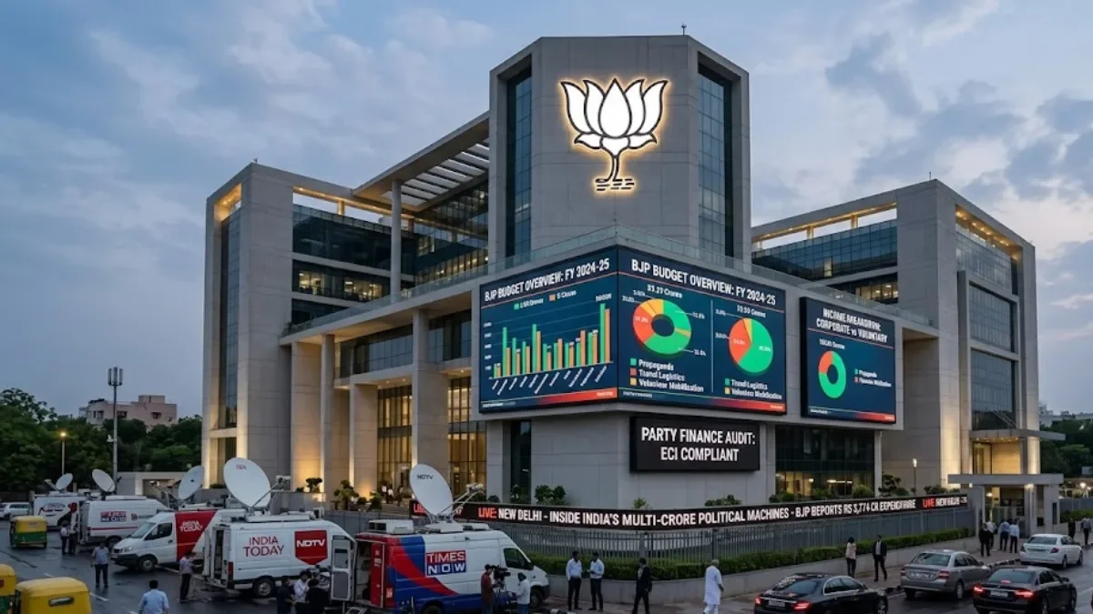 How Indian Political Parties Manage Multi-Crore Corporate-Style Budgets