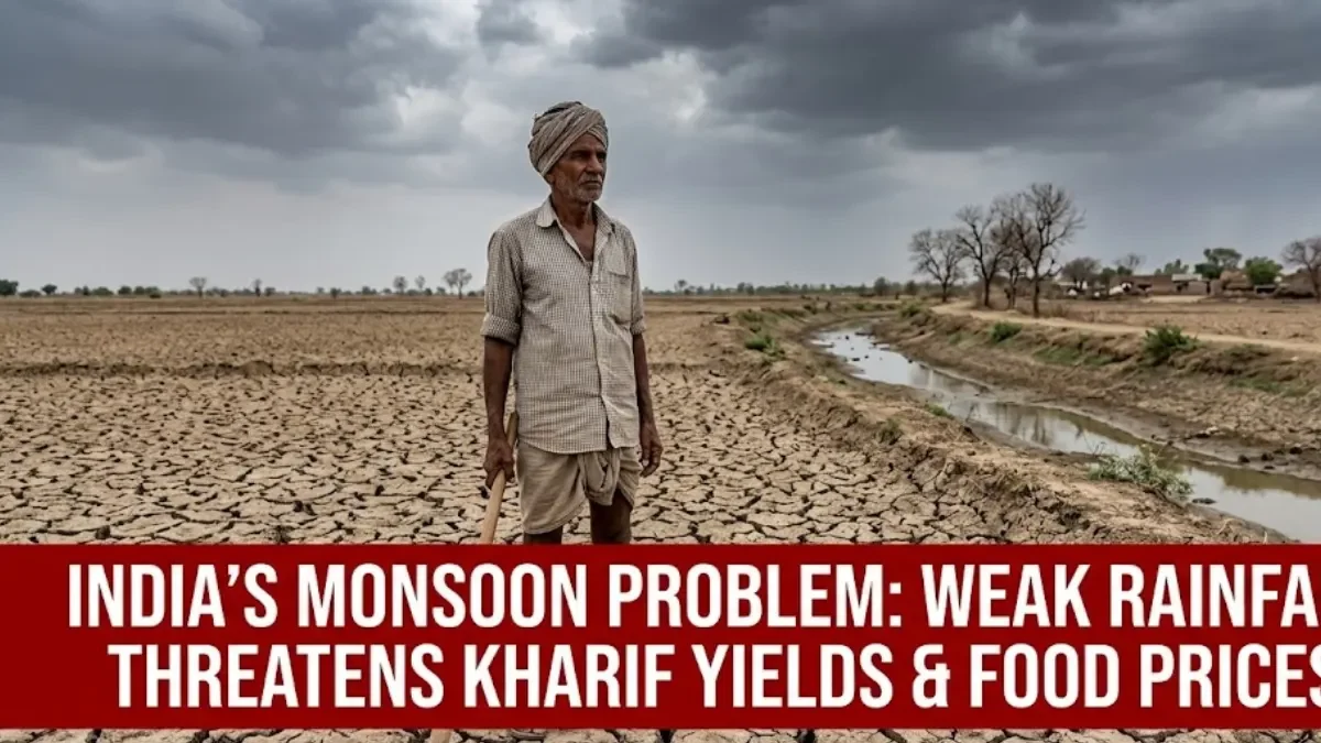 India’s Monsoon Problem: How Weak Rainfall Affects Food Prices