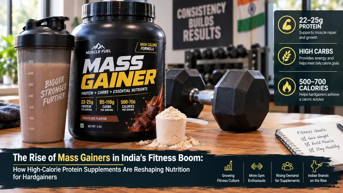 Mass Gainer Supplements in India: Fueling Muscle Growth for Hardgainers