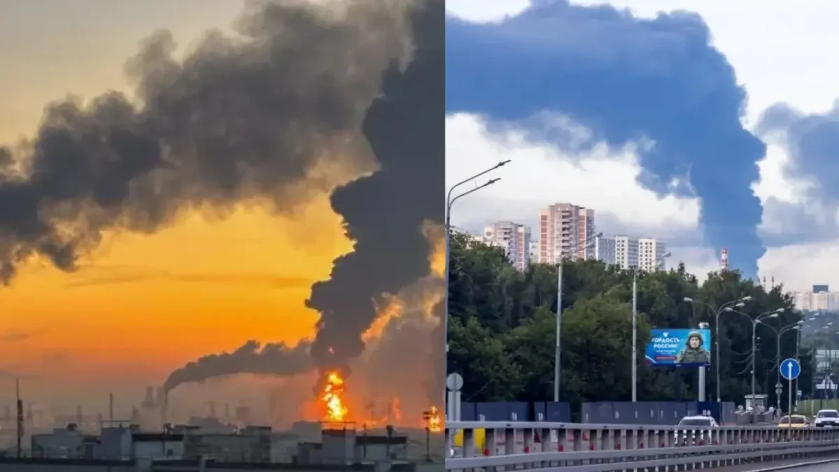 Massive Drone Strike Hits Moscow