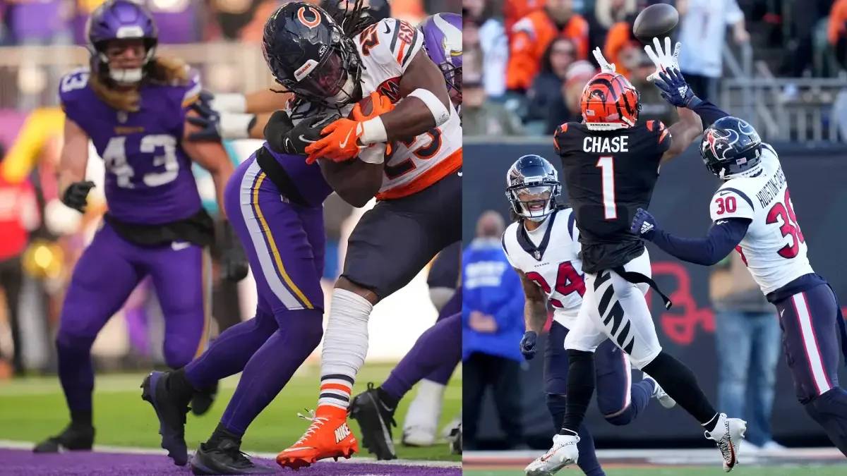 NFL Week 2 Action: Vikings-Bears, Bengals-Texans and More