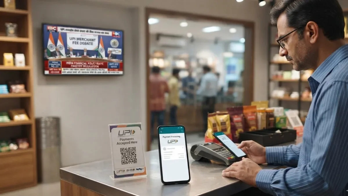 New UPI Merchant Fee Faces Political Opposition: What the 0.4% MDR Rule Means