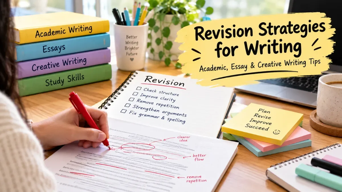 Revision Strategies for Writing: Tips for Academic Work, Essays and Creative Writing