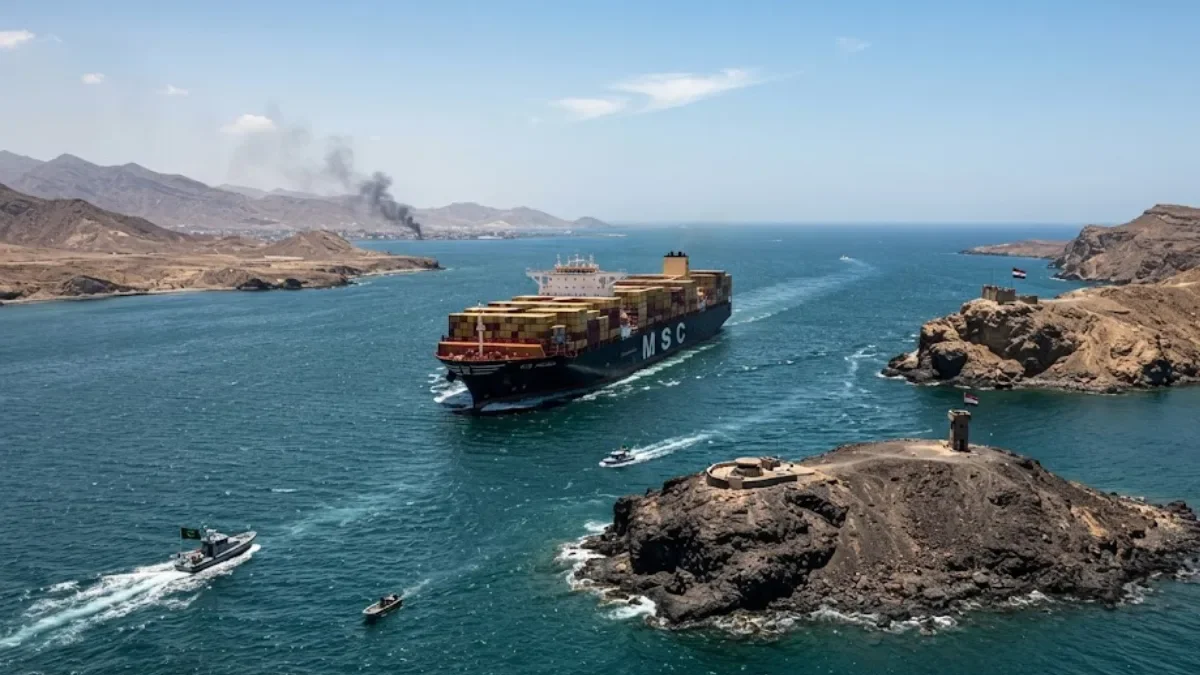 Saudi Arabia and Houthis Trade Strikes Over Bab al-Mandeb Chokepoint