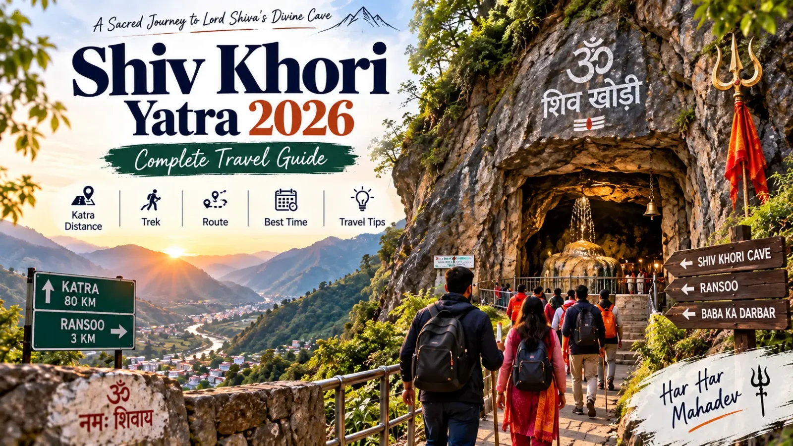 Shiv Khori Yatra 2026: Complete Guide to Cave, Trek, Route, Distance & Best Time to Visit
