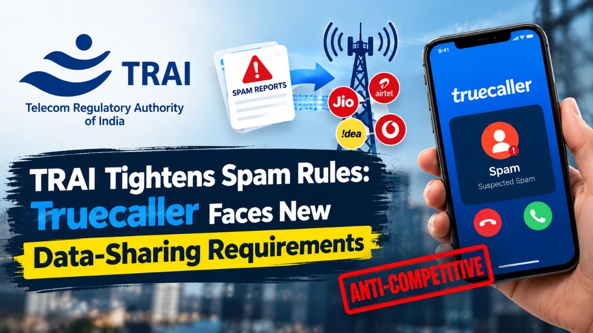 TRAI Changes Spam Rules: Truecaller Must Share Spam Reports With Telecom Operators