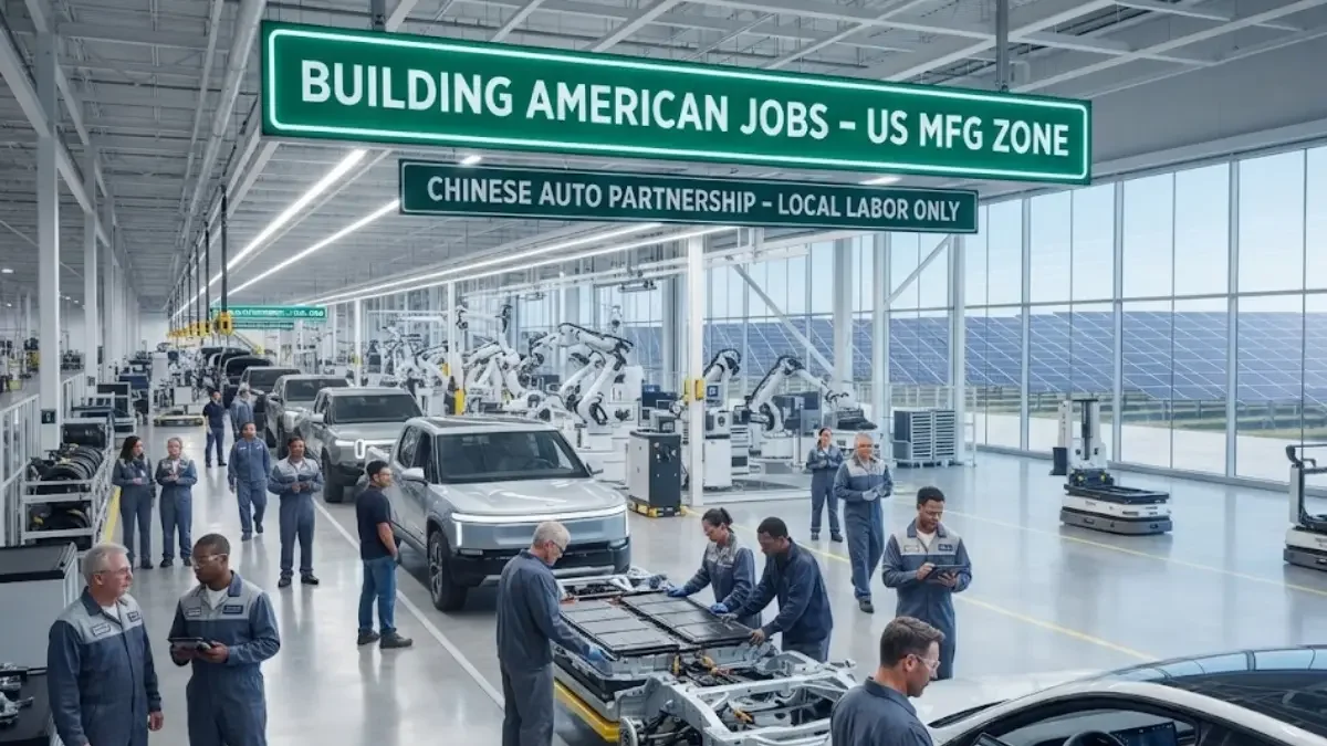 Trump Open to Chinese Automakers Building Cars in US with Local Labor