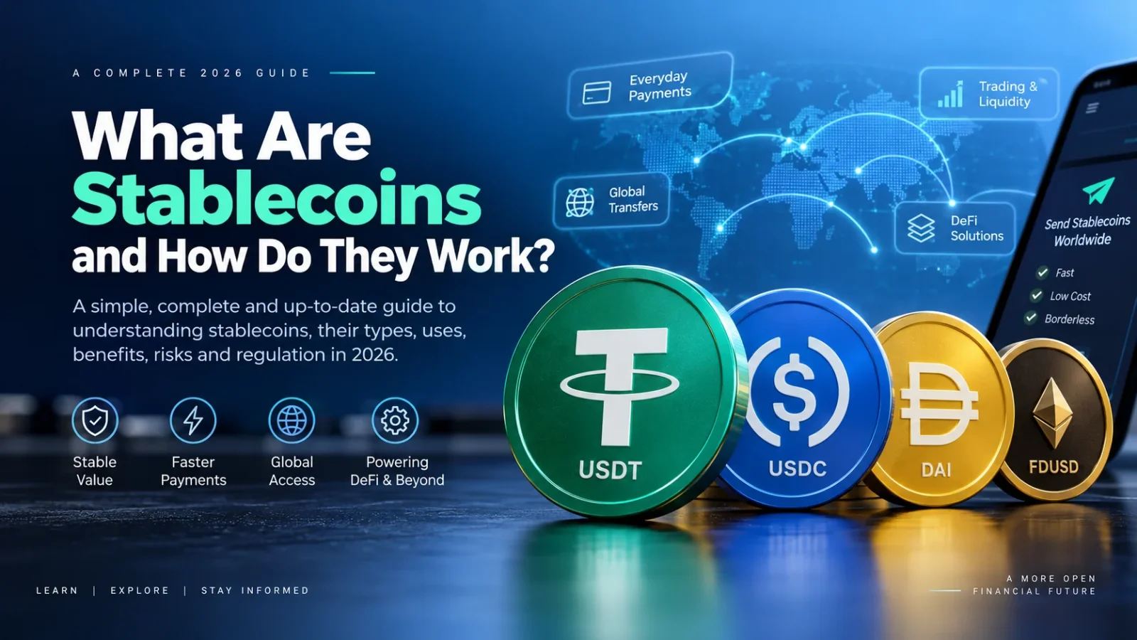 What Are Stablecoins and How Do They Work? A Complete 2026 Guide